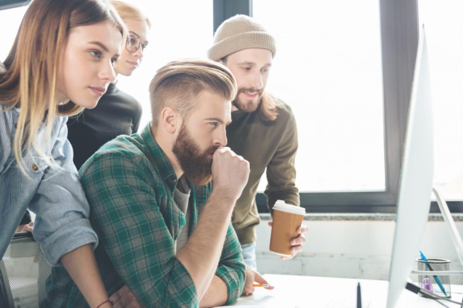 Teamarbeit und Beratungsgespräch